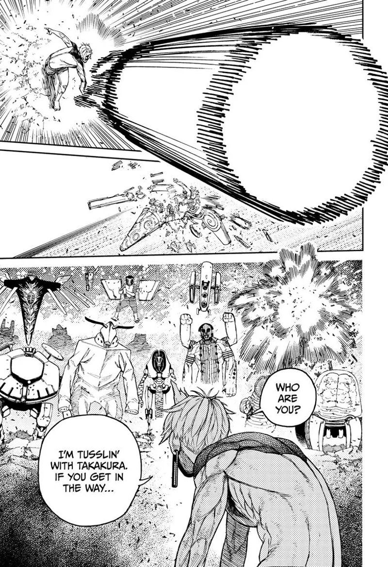 Evil Eye throws a bar at the sniper alien and destroys him. Evil Eye sees the aliens before him.