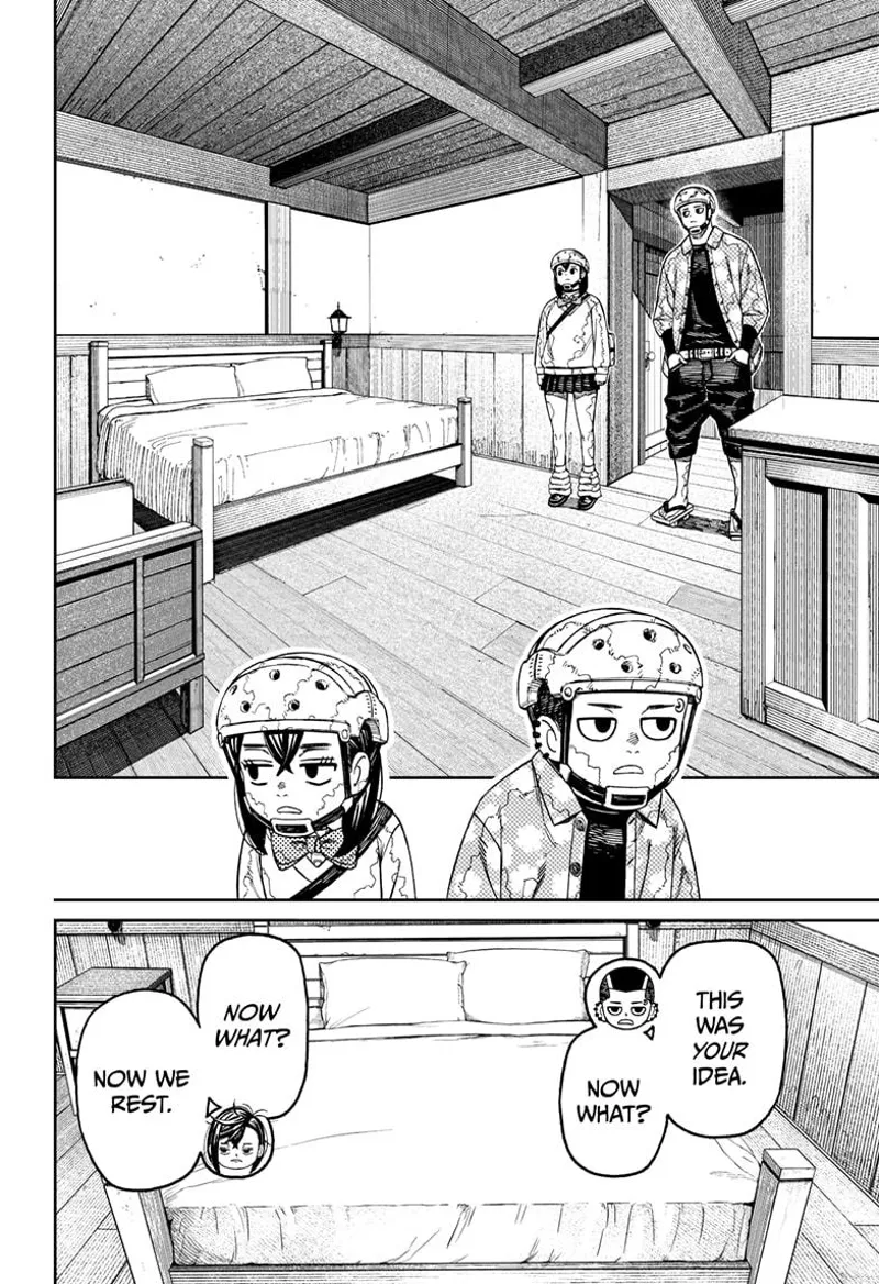 Momo and Zuma are now inside a room. They both feel awkward looking at a single bed.