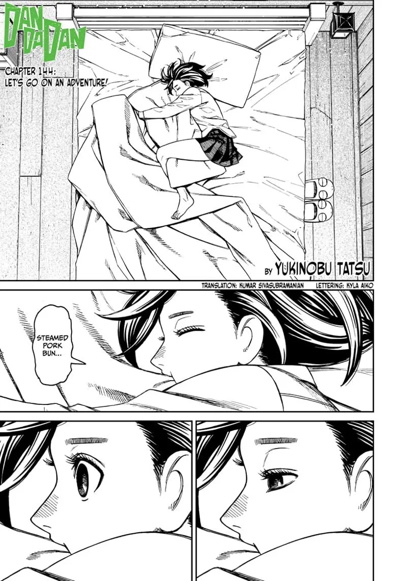 Momo rolls on her bed and hugs the pillow. She sleeptalks and wakes up.