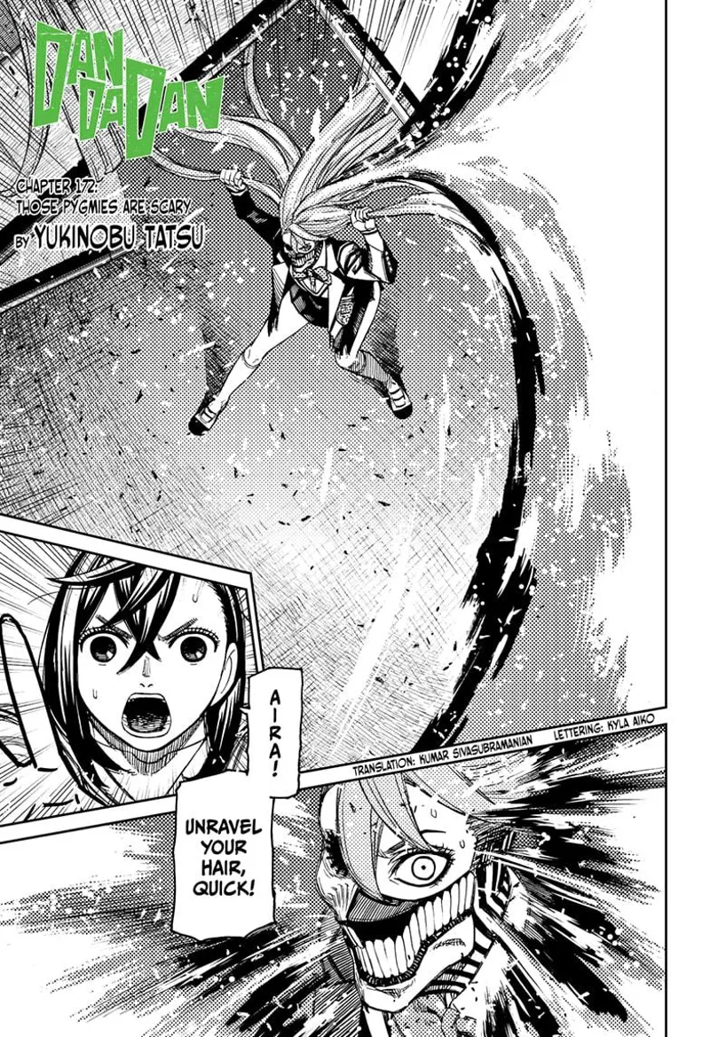 Tiny Momo tells Aira to unravel her hair as it gets Aira focused.