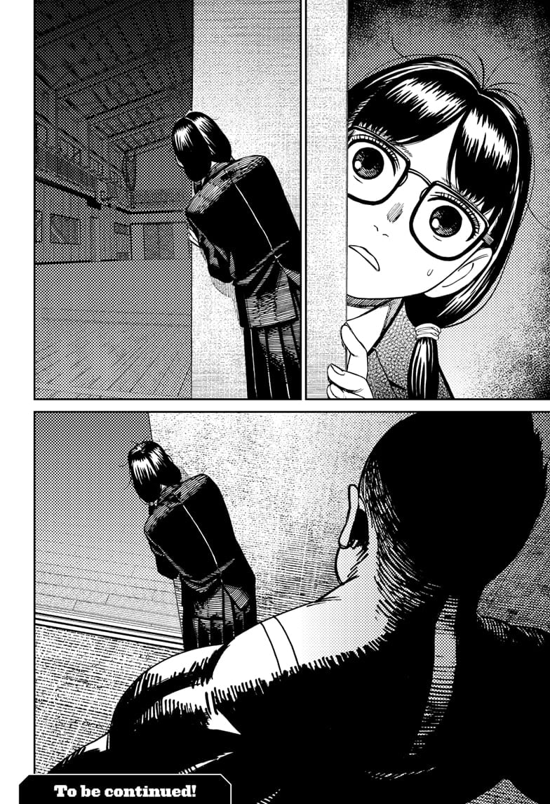 Cut to the scene, Rin Sawaki is peaking inside when a suspicious man moves closely behind her unnoticed.