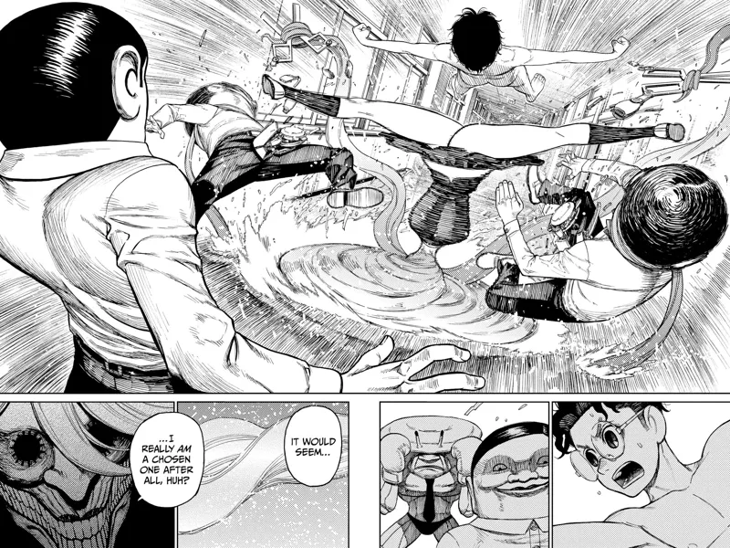 Aira appears and attacks the Serpoians. She transforms into Acrobatic Silky.