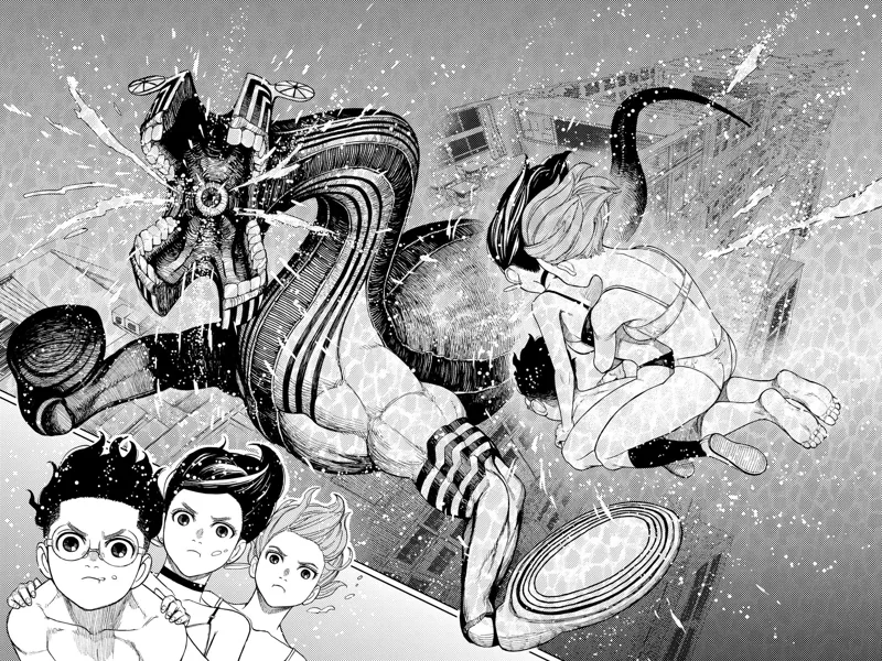 Nessie became another creature after merging with the Serpoian and the Mantis shrimp monster.