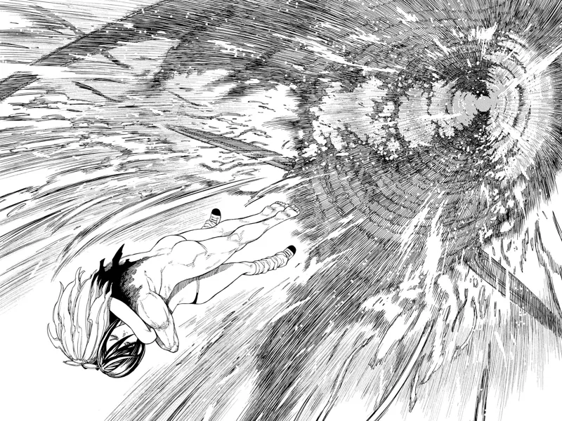 Okarun rescues Momond and defeats the monster.