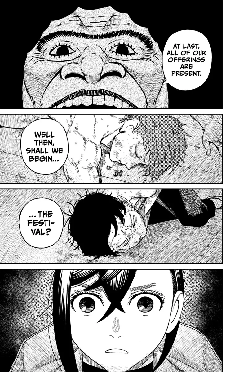 The Kito family leader reveals that all their offerings are present, and they will start the festival.