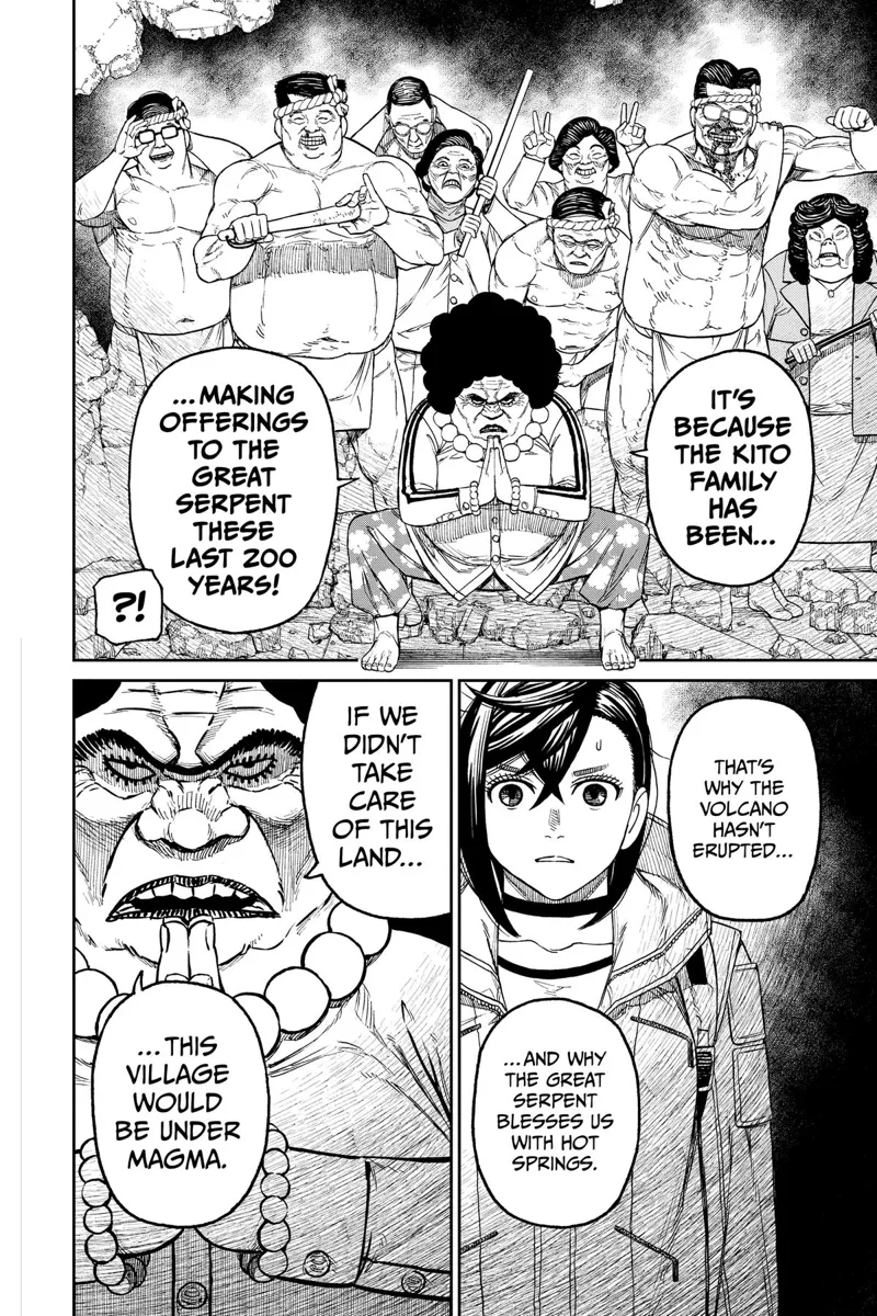 The Kito leader reveals that they have been offering sacrifices to the Great Serpent for 200 years.