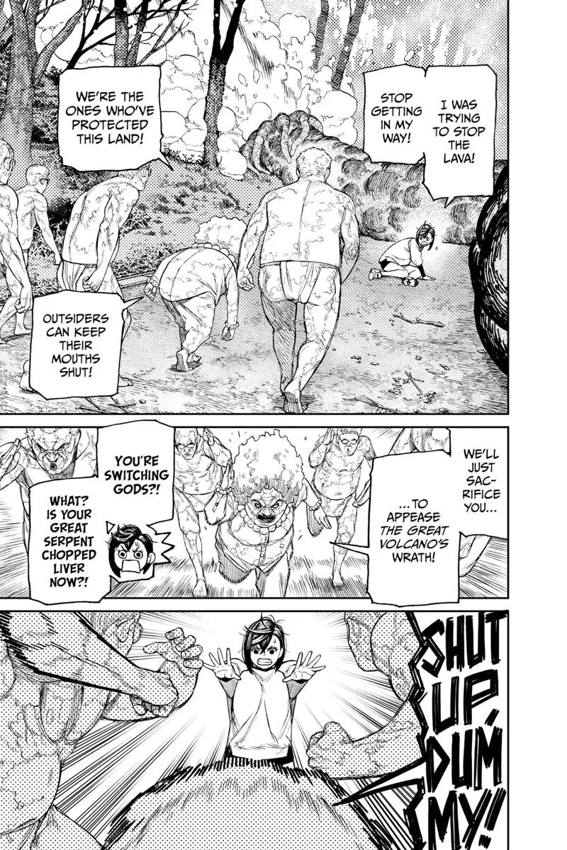 The Kito family starts attacking Momo, but she stops them using her power.