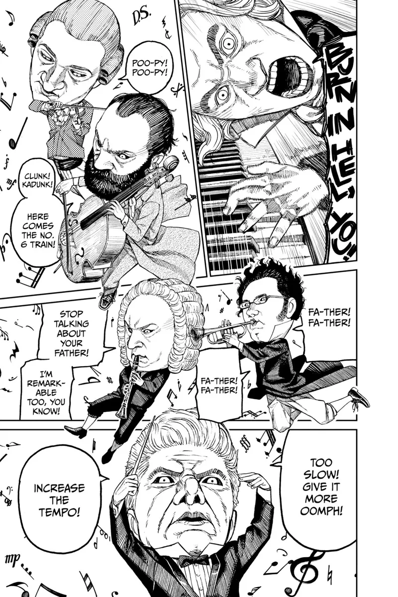 The musical artist Yokais keeps playing their instruments with intensity.