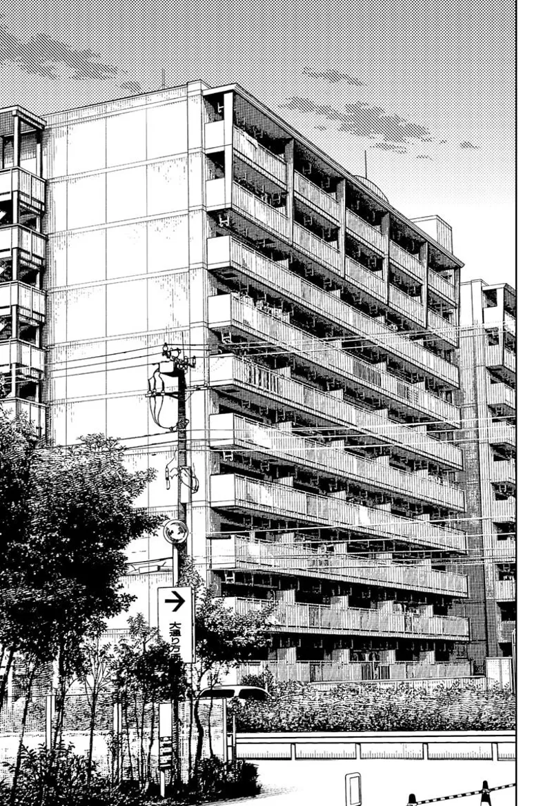 An empty apartment building during the afternoon.