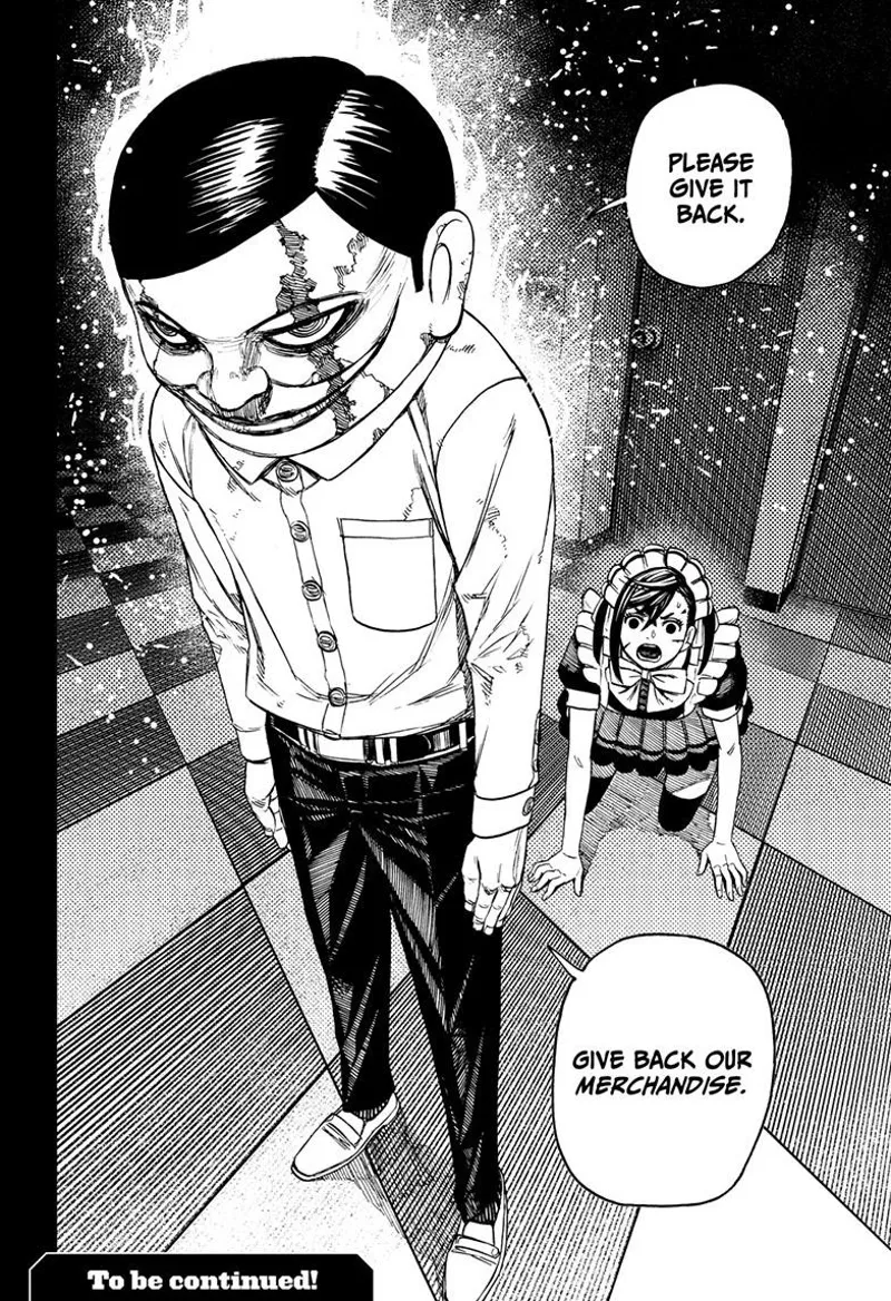 A lone Serpoian with a scar on his left face appears and asks for his merchandise back.